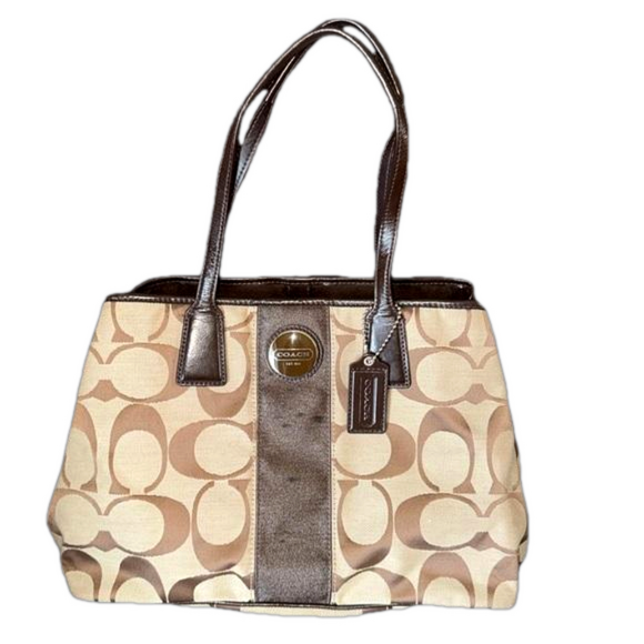Coach Handbags - COACH Monogram Signature  Handbag